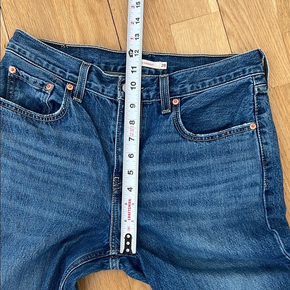 Levi Low Pro Straight Leg Jeans - Picture 7 of 9